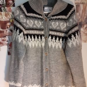 Alpaca cardigan